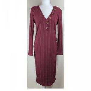 Love Circle Maternity Size Large Sweater Dress